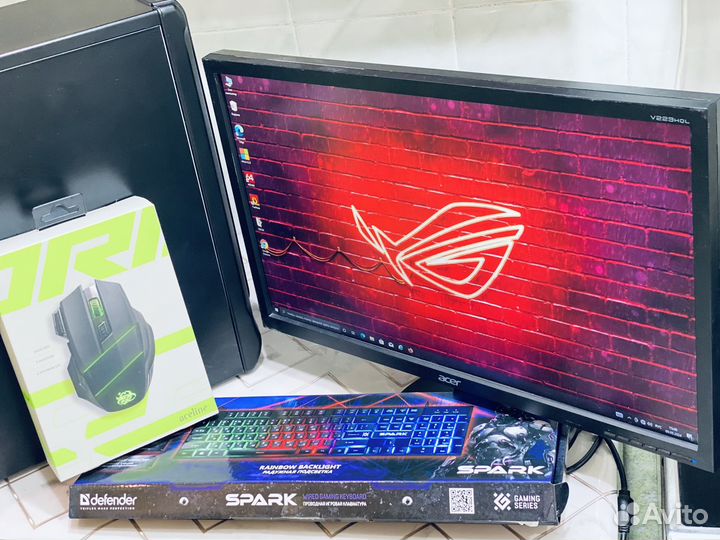 Игровой В сборе AMD RX580 8Gb. Core i7/ 16Gb