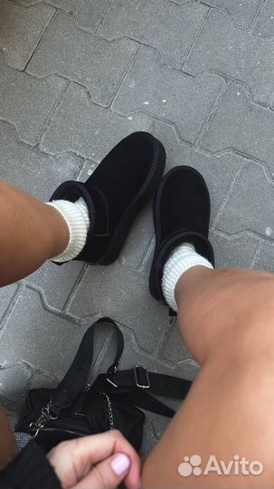 Угги женские чёрные 36 размер