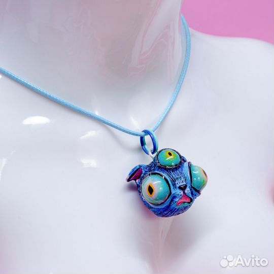 Подвеска Мистический котик