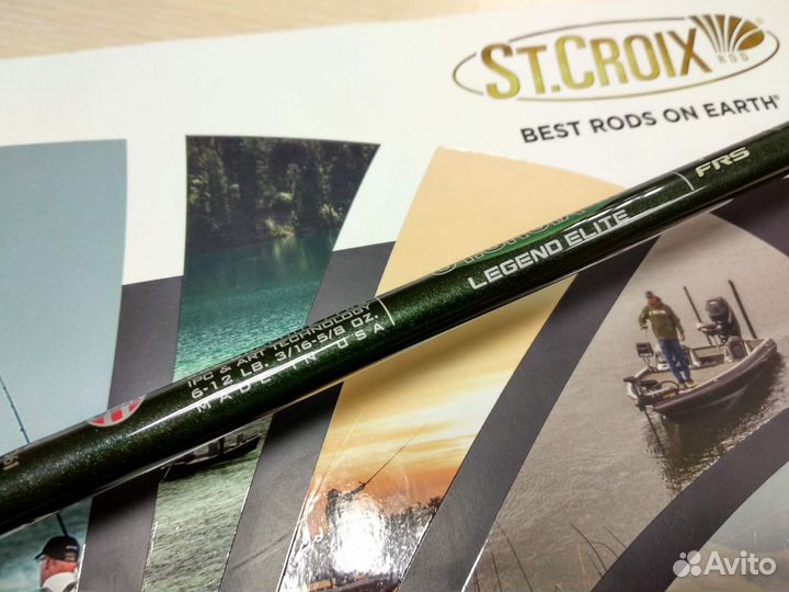 Спиннинг St.Croix Legend Elite es76mf2, новый