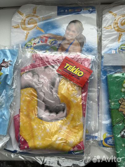 Нарукавники + круг для плавания детские