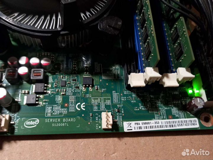 Intel Server Board S1200BTL Xeon E3-1230