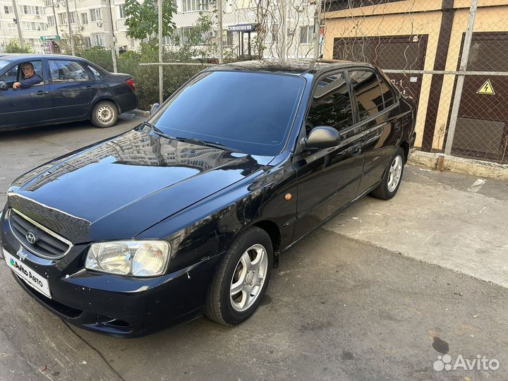 Hyundai Accent 1.5 МТ, 2005, 199 026 км