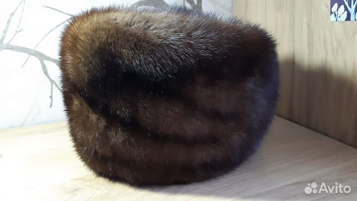 Шапка норковая женская