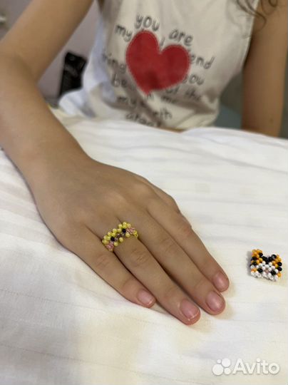 Кольца из бисера