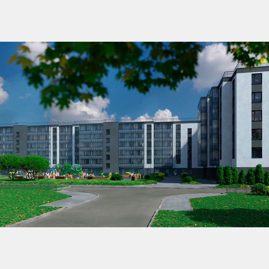 2-к. квартира, 52,3 м², 3/6 эт.