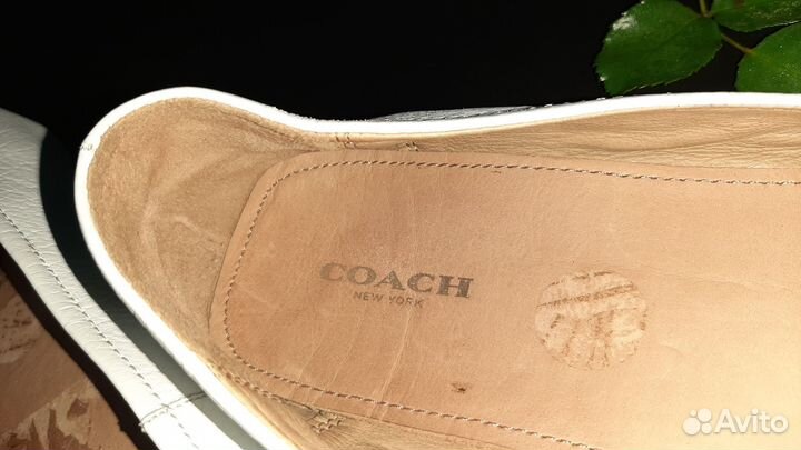 Балетки coach 41 разм