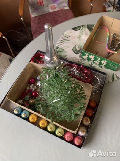 Новогодние игрушки для маленькой елочки