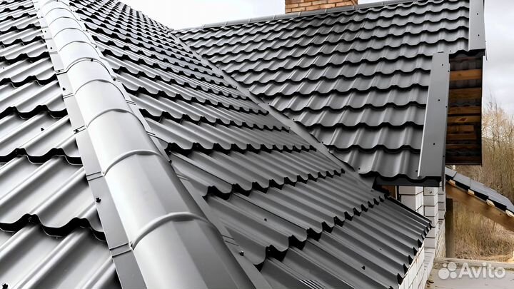 Металлочерепица (профиль волновой) 0,4