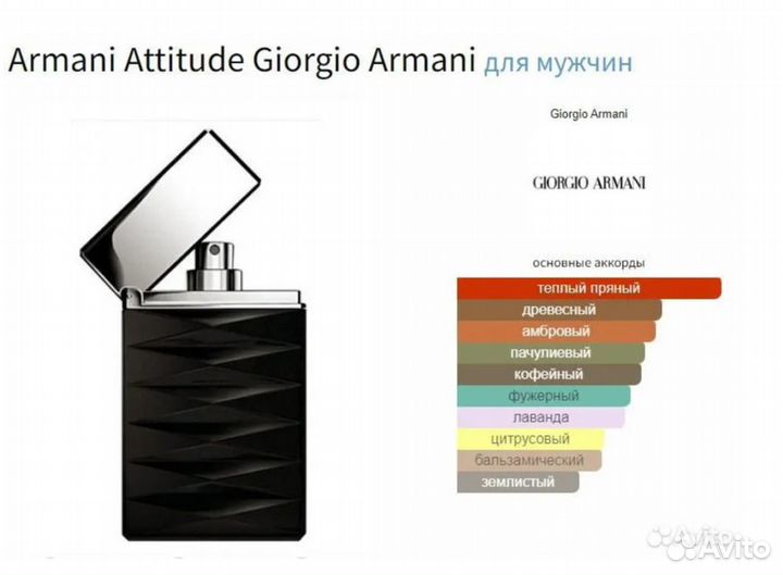 Armani Attitude Giorgio Armani