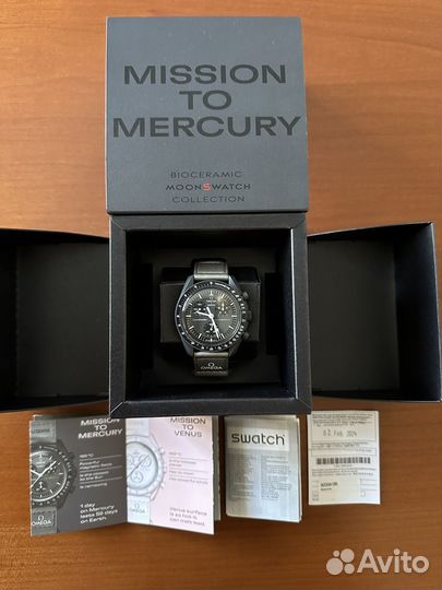 Часы Omega moon swatch