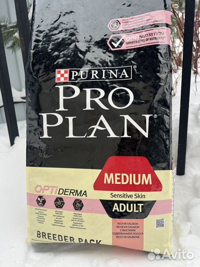 Purina pro plan сухой корм для собак 18кг