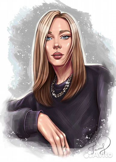 Портрет по фото, иллюстрация на заказ