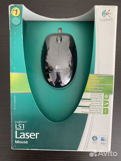 Компьютерная мышь Logitech проводная
