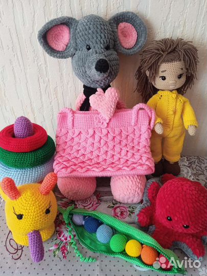 Вязаные игрушки
