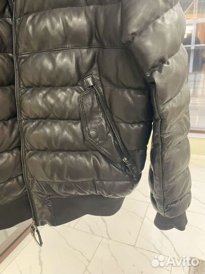 Пуховик bomber leather parajumpers 50L