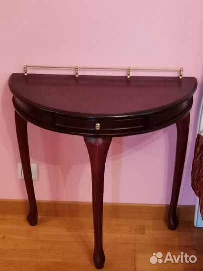 Консоль натуральное дерево