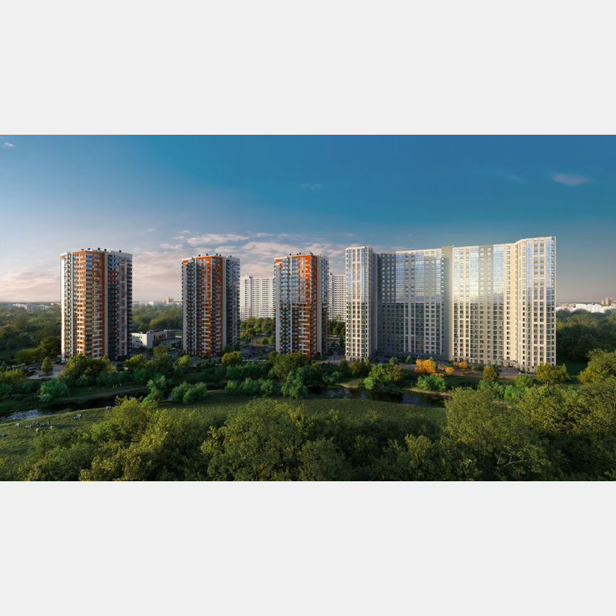 Квартира-студия, 61,3 м², 2/24 эт.