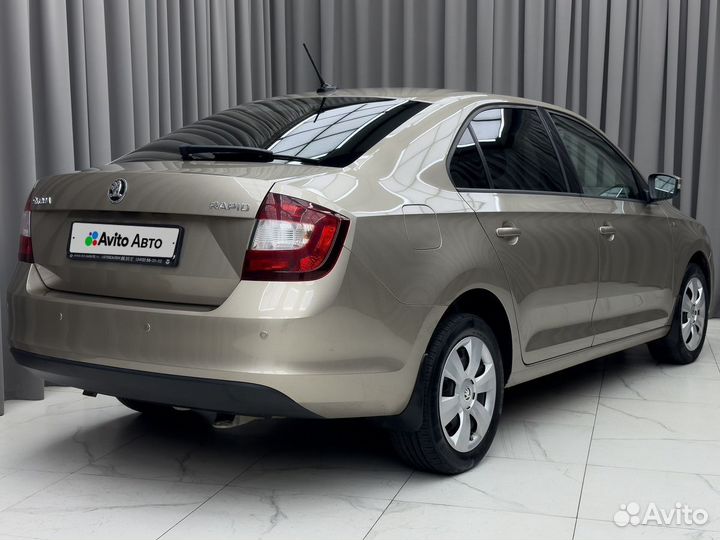 Skoda Rapid 1.6 AT, 2019, 63 390 км