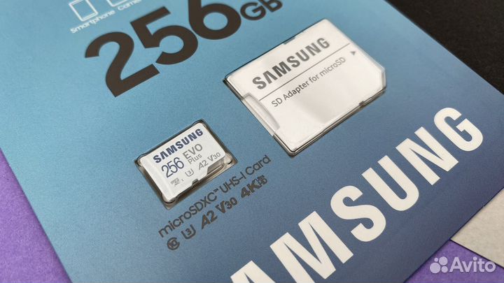 Карта памяти micro sd 256 gb Samsung оригинал