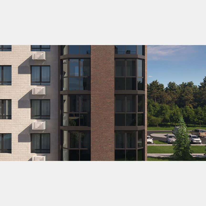 1-к. квартира, 46,7 м², 2/5 эт.