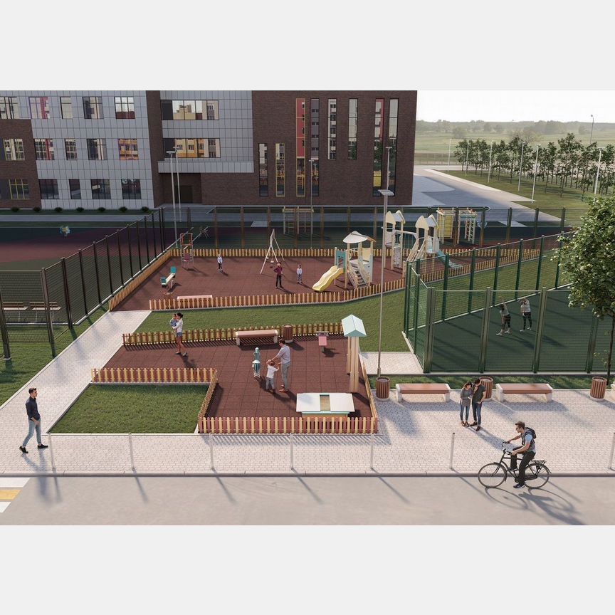 2-к. квартира, 54,3 м², 5/5 эт.