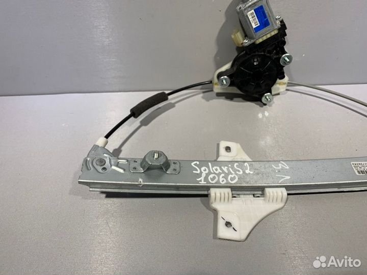 Стеклоподъемник задний левый Hyundai Solaris 2