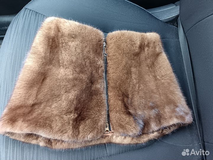 Стола воротник норковый