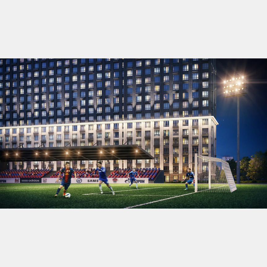 2-к. квартира, 60,2 м², 24/25 эт.