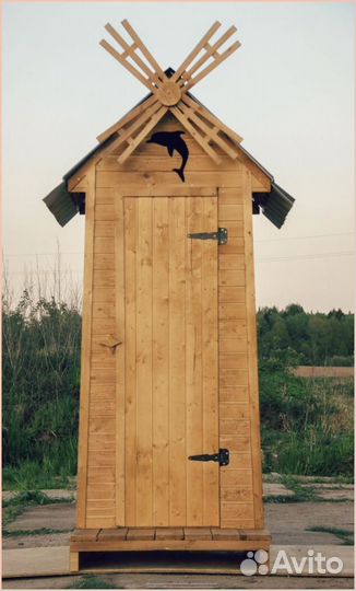 Уличный туалет прямоугольник абб 316