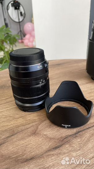 Объектив на fujifilm Fujinon XF 18-55mm F2.8-4 R