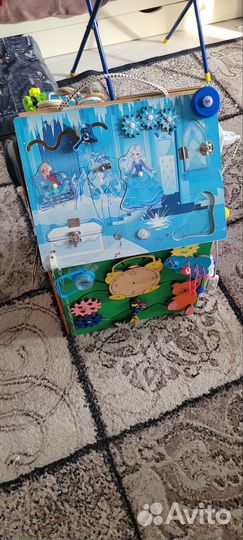 Бизиборд домик большой