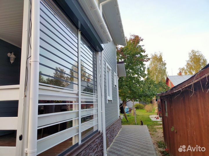 Прозрачные рольставни на заказ