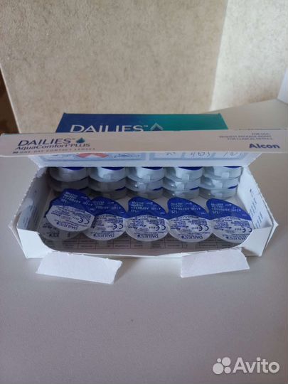 Линзы контактные однодневные