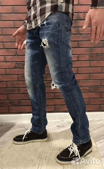 Джинсы(W32/L32) G-Star Raw 3301 (Slim)