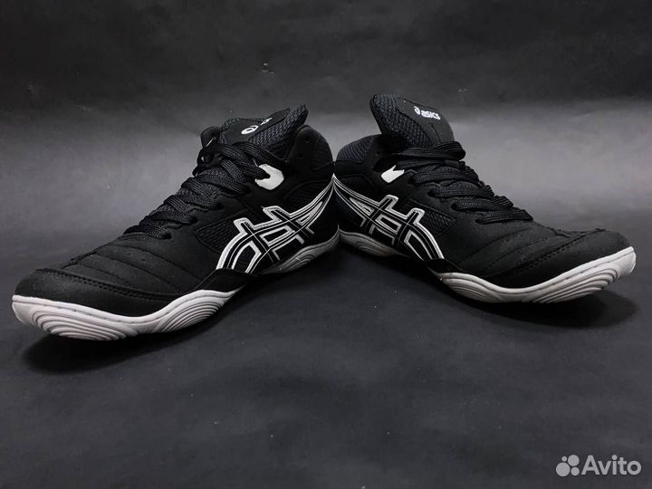 Борцовки Asics Snapdown черно-серые