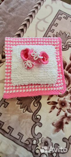 Детский плед для новорождённого