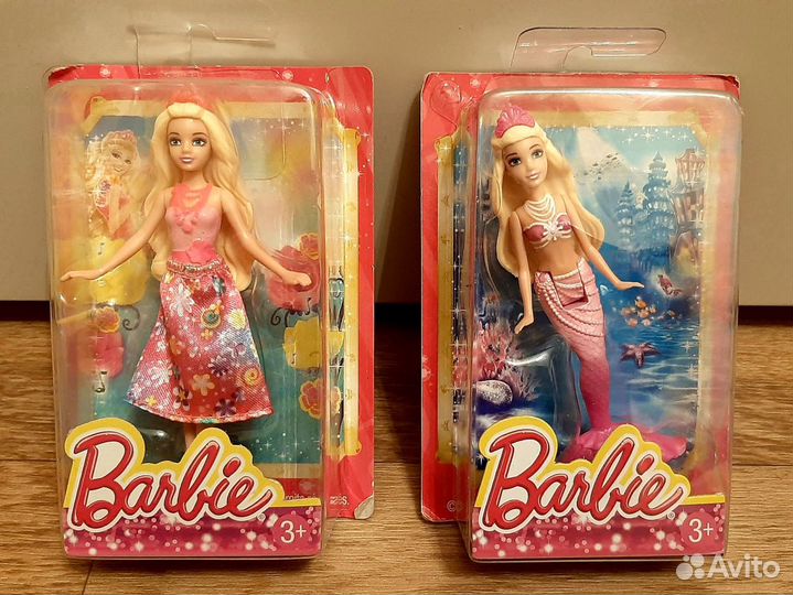 Игрушки коллекционные Barbie, Disney, новые