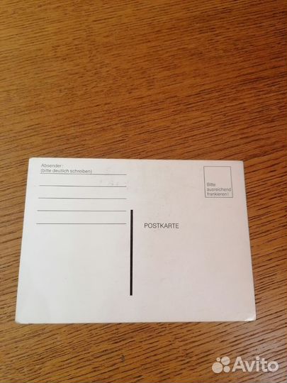 Открытка с автографом Л. Яшина