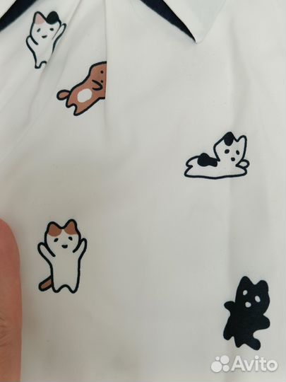 Рубашки блузки для девочки 140-146 пактом 3 штуки