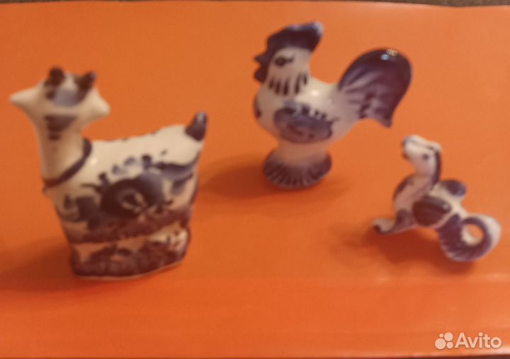 Гжель фигурки