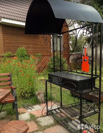 Мангал со столиком