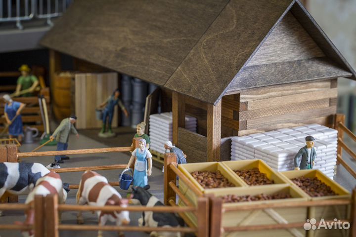 Домики для диорамы