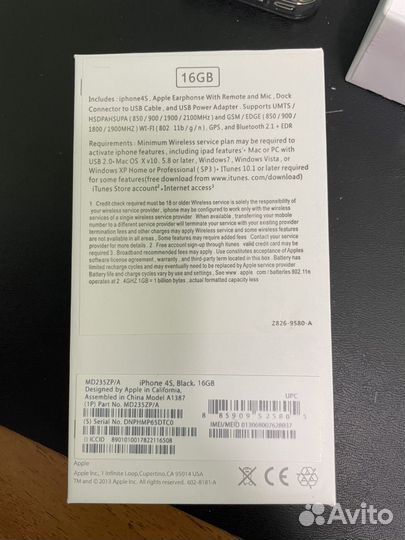iPhone 4S, 16 ГБ
