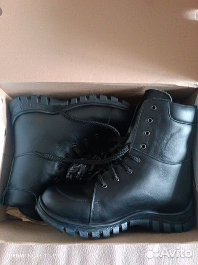 Ботинки зимние натуральная кожа