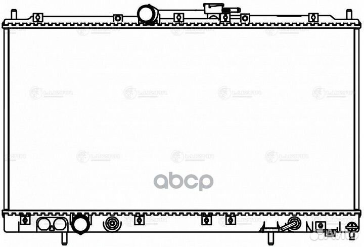 Радиатор системы охлаждения LRC11120 luzar