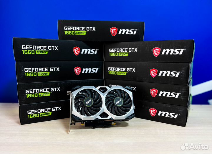 Видеокарта MSI GTX 1660 Super Ventus XS OC