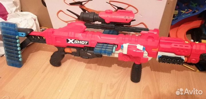 Бластер nerf x shot