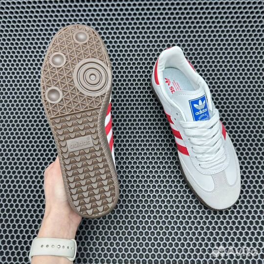 Кроссовки Adidas Samba Red line