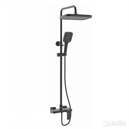 Душевая система Rose R1836H-6, черный